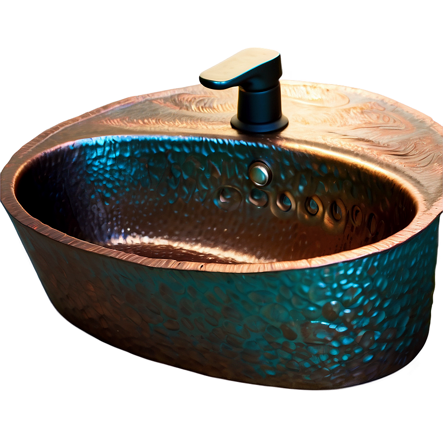 Rustic Copper Sink Png 05242024 PNG Image