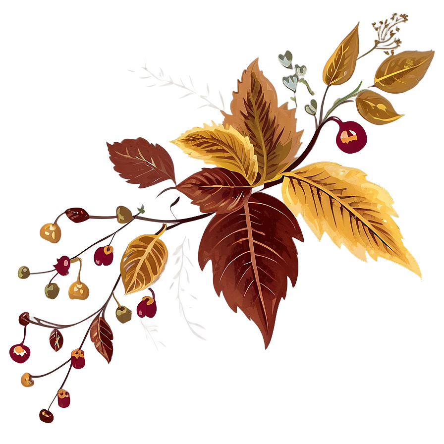 Rustic Fall Flowers Png 78 PNG Image