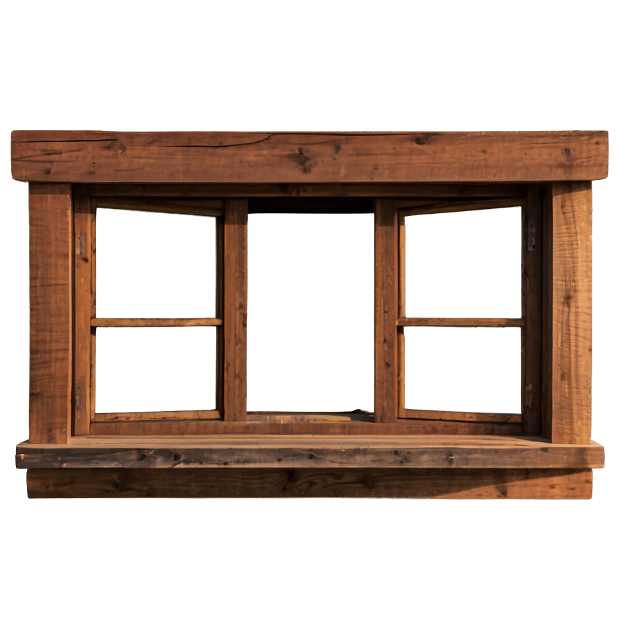 Rustic Farmhouse Window Png Ppf35 PNG Image