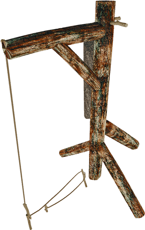 Rustic Gallowswith Noose PNG Image