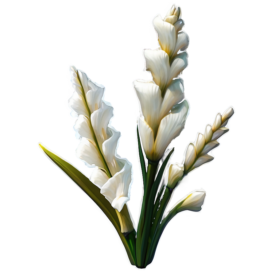 Rustic Gladiolus Charm Png 06242024 PNG Image