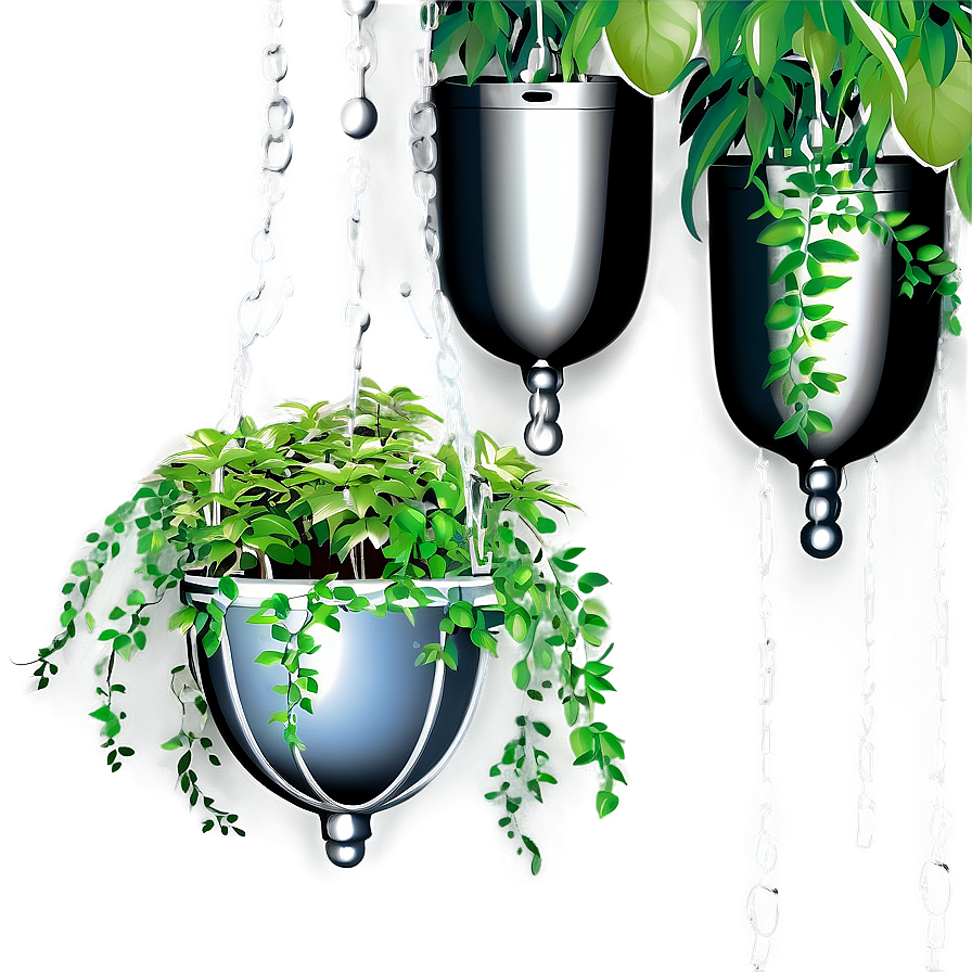 Rustic Hanging Plant Png Vud16 PNG Image