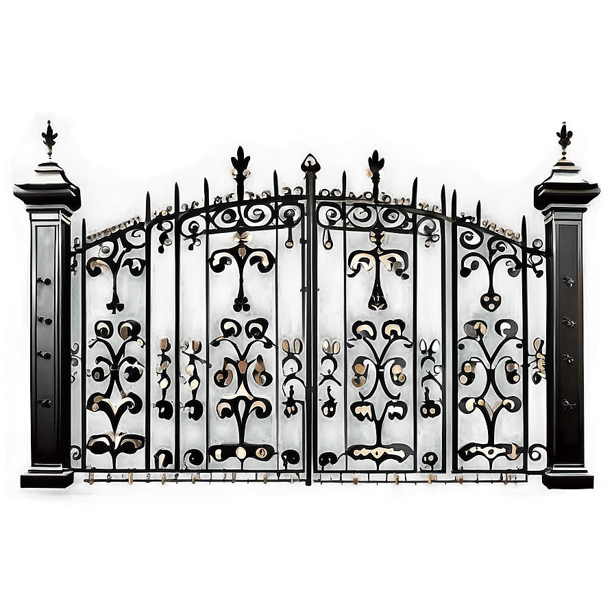 Rustic Iron Gate Png 05242024 PNG Image