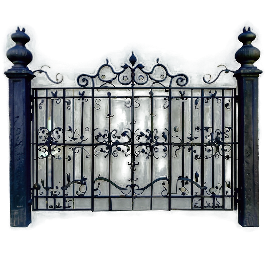 Rustic Iron Gate Png Xvi PNG Image