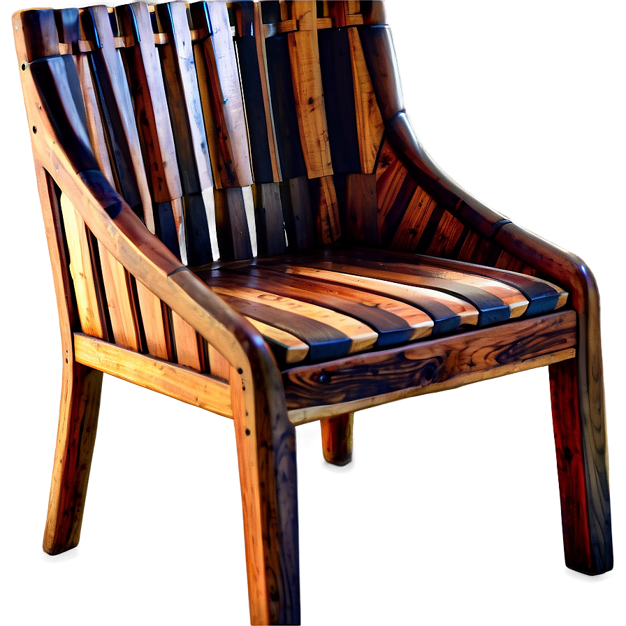 Rustic Modern Chair Png 06282024 PNG Image