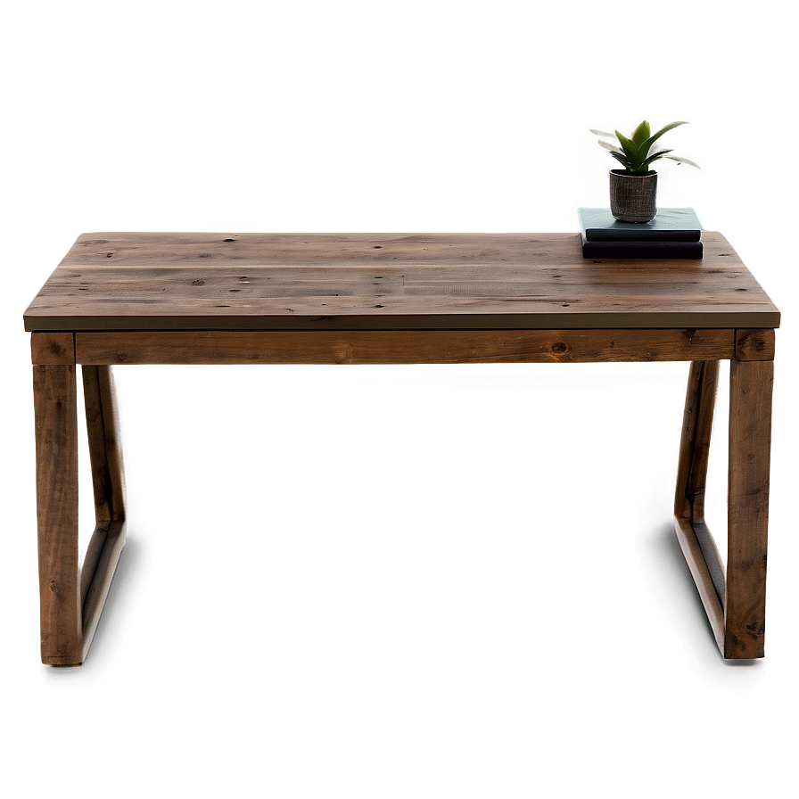 Rustic Office Desk Png 06262024 PNG Image