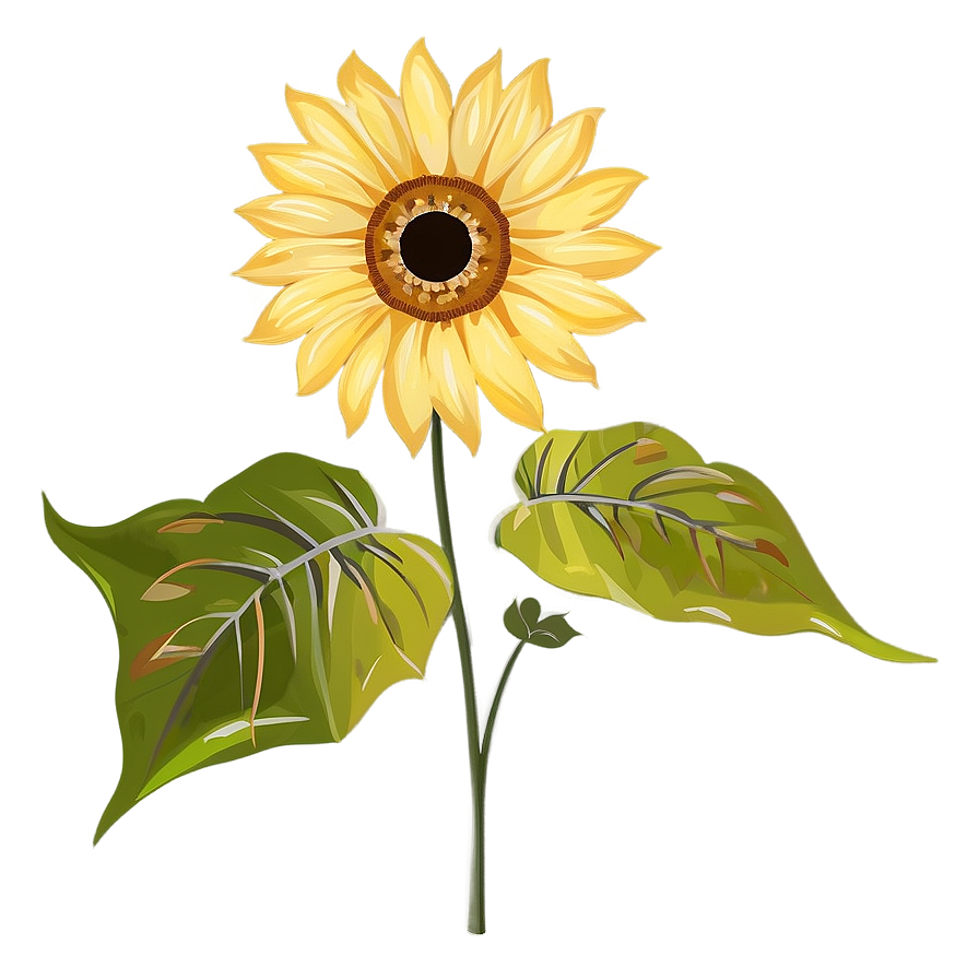 Rustic Sunflower Transparent Png 20 PNG Image