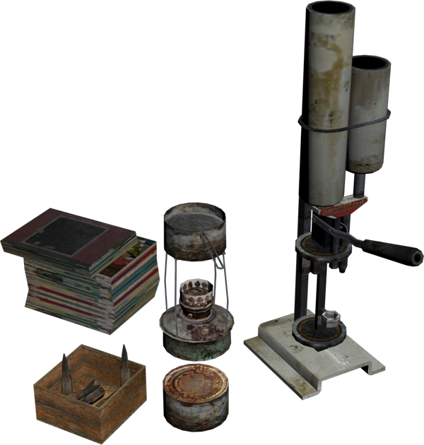 Rustic_ Survival_ Gear_3 D_ Models PNG Image