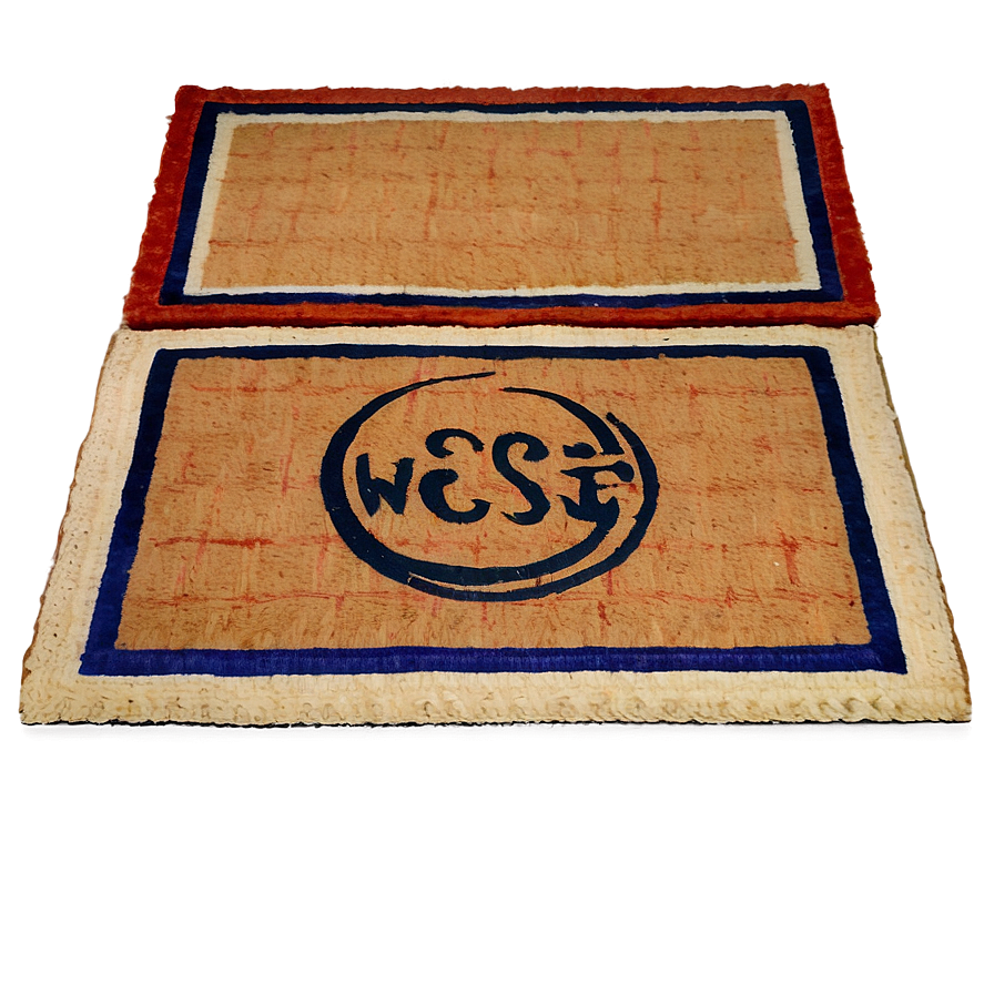 Rustic Welcome Mat Png Lst44 PNG Image