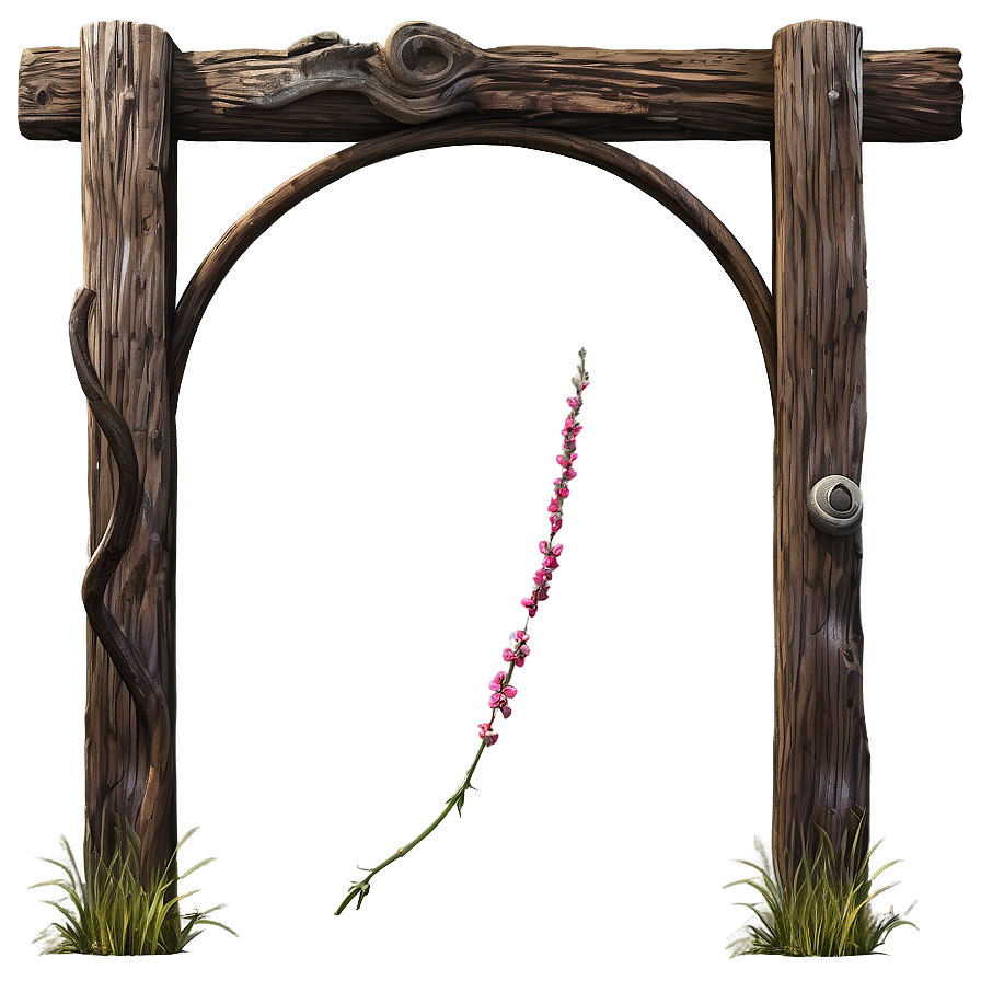 Rustic Wooden Arch Png 45 PNG Image