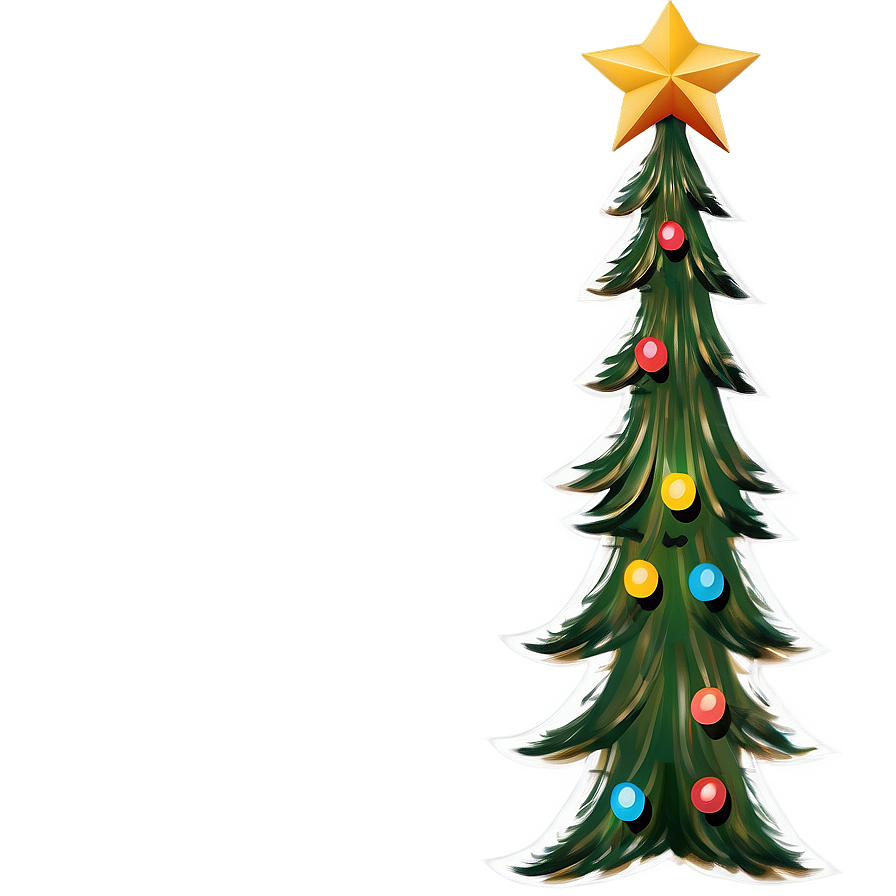 Rustic Xmas Tree Design Png Lli17 PNG Image