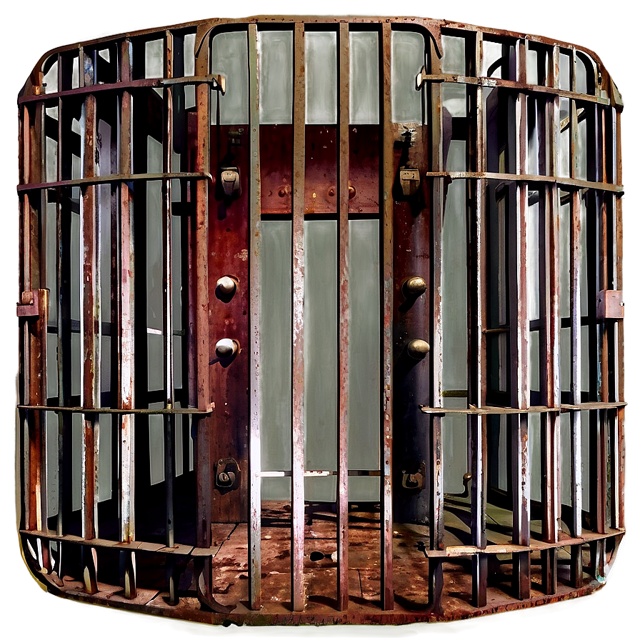 Rusty Prison Cell Png Ibf80 PNG Image