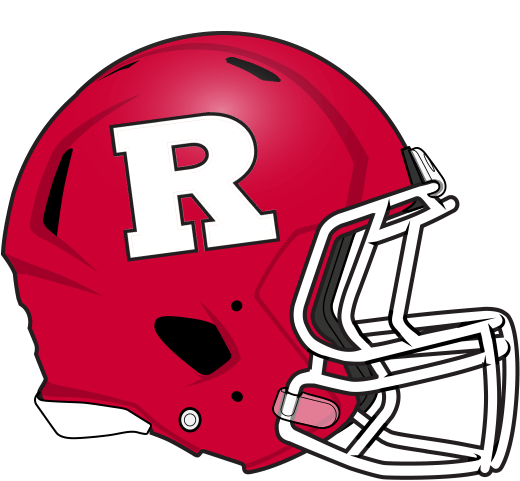 Rutgers Football Helmet Graphic PNG Image