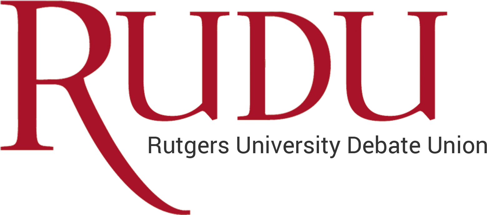 Rutgers University Debate Union Logo PNG Image