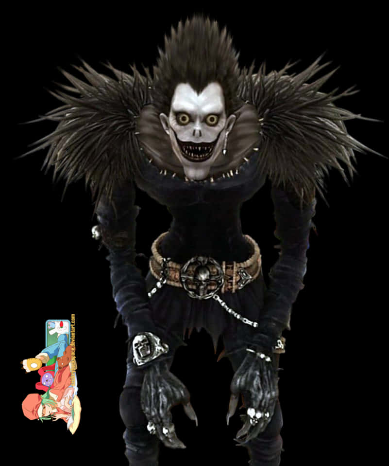 Ryuk Death Note Character PNG Image