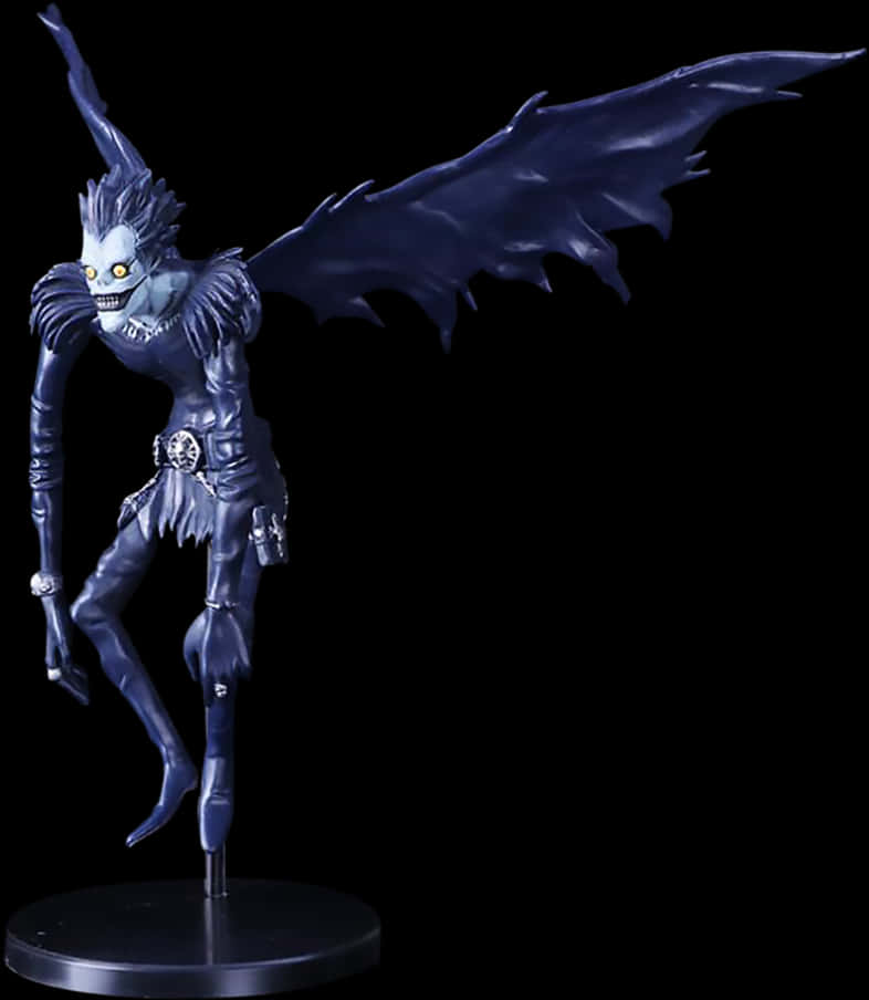 Ryuk Death Note Figure Display PNG Image