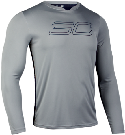 S C Logo Long Sleeve Shirt PNG Image