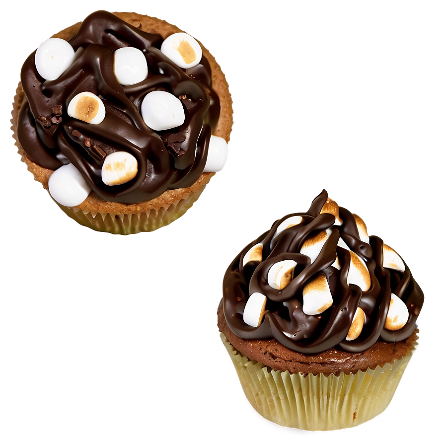 S'mores Cupcakes Png 21 PNG Image