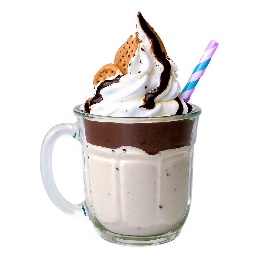 S'mores Milkshake Png Uix PNG Image