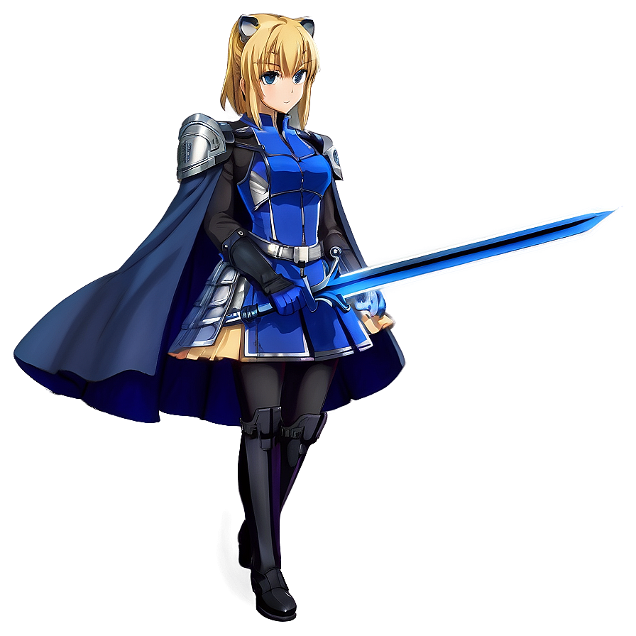 Saber's Determined Look Png Yir PNG Image