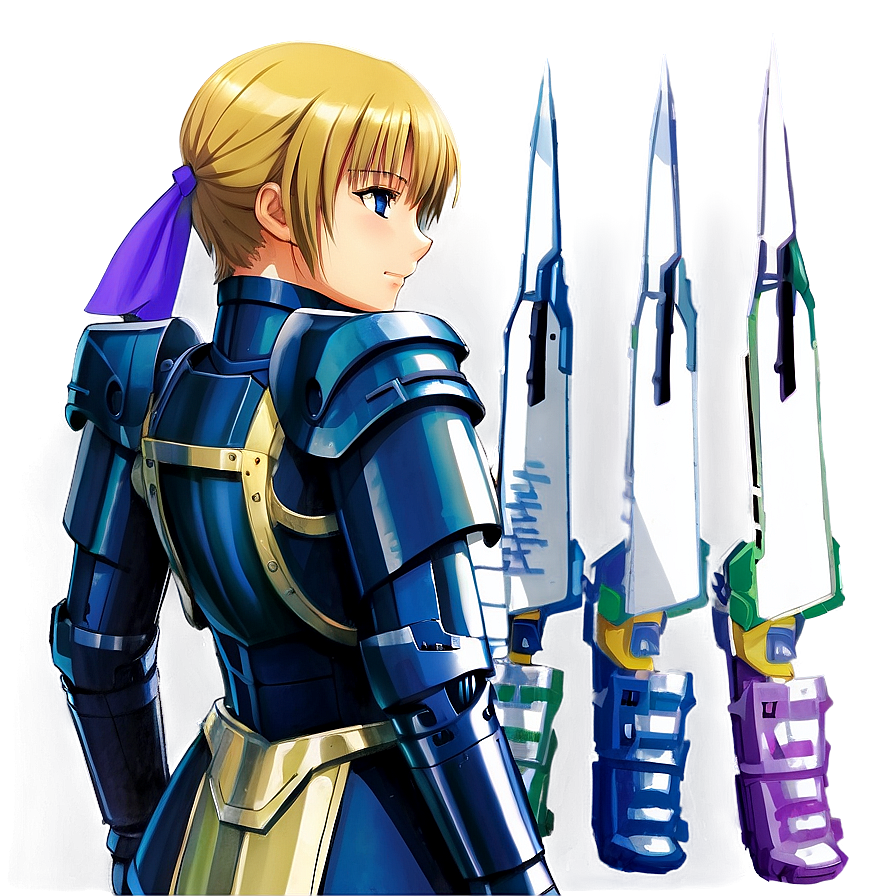 Saber's Quiet Reflection Png 77 PNG Image