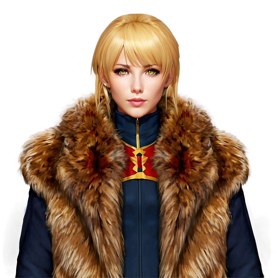 Saber's Winter Coat Png 06242024 PNG Image