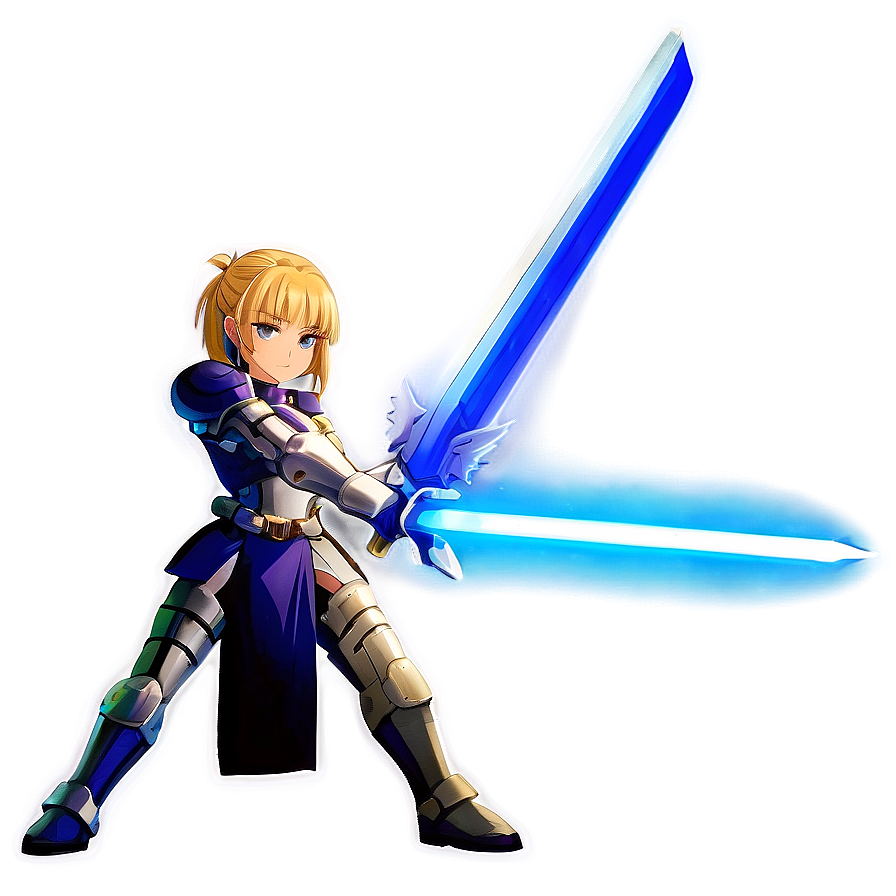 Saber Victory Stance Png Xdq PNG Image