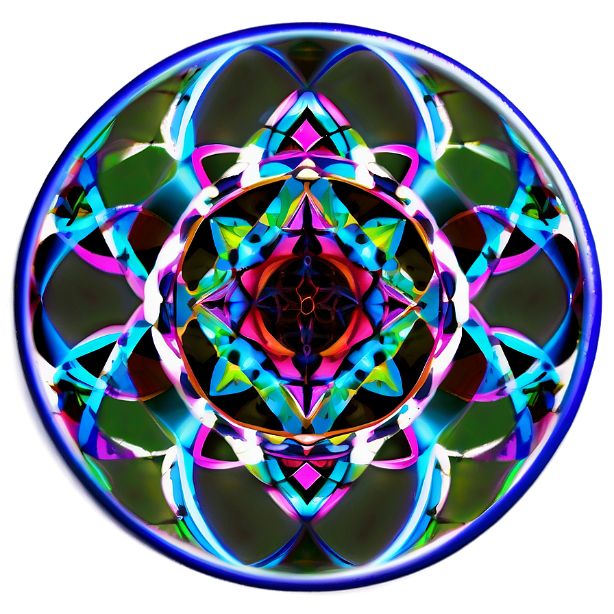 Sacred Geometry Circle Design Png Vxv PNG Image