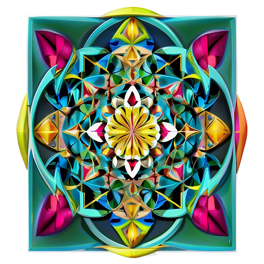 Sacred Geometry Flower Patterns Png Thc PNG Image