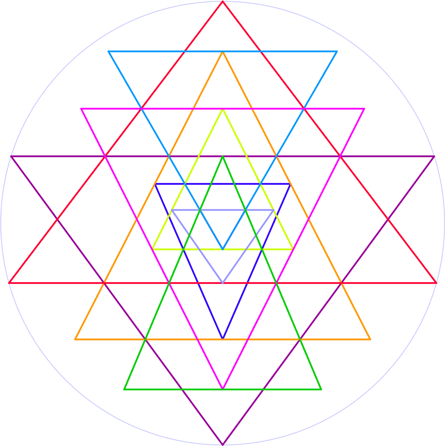 Sacred Geometry Merkaba Star.png PNG Image