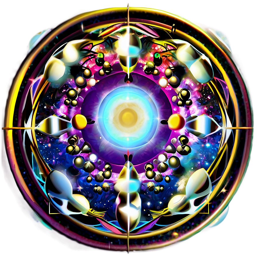 Sacred Geometry Space Elements Png Etg65 PNG Image