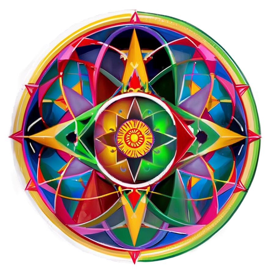 Sacred Geometry Sun Design Png Nel78 PNG Image