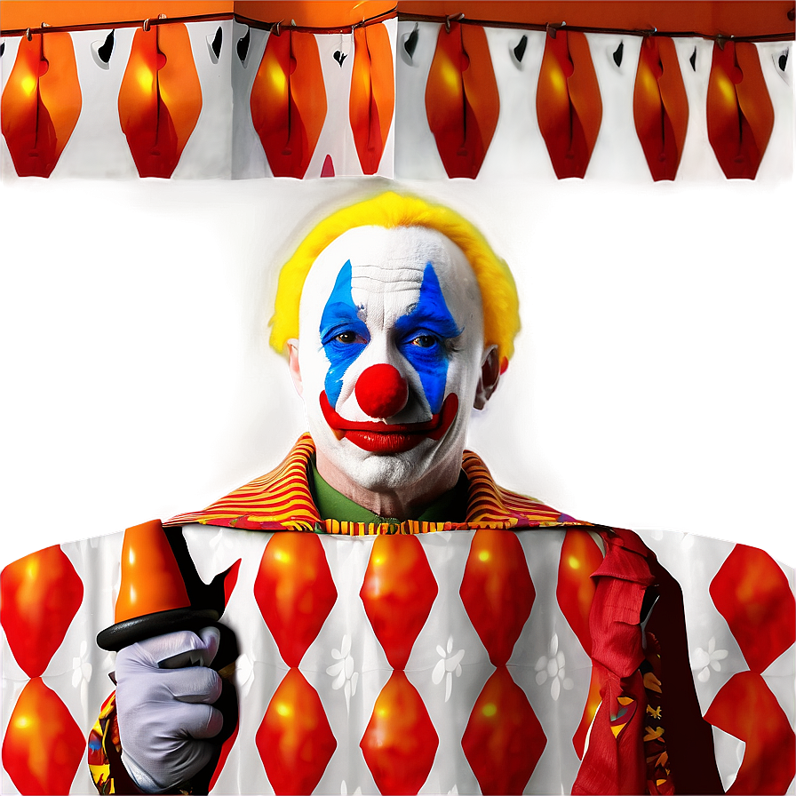 Sad Clown Portrait Png Qre68 PNG Image