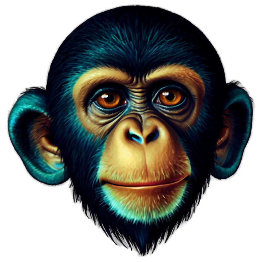 Sad Monkey Face Emotion Png Wip PNG Image