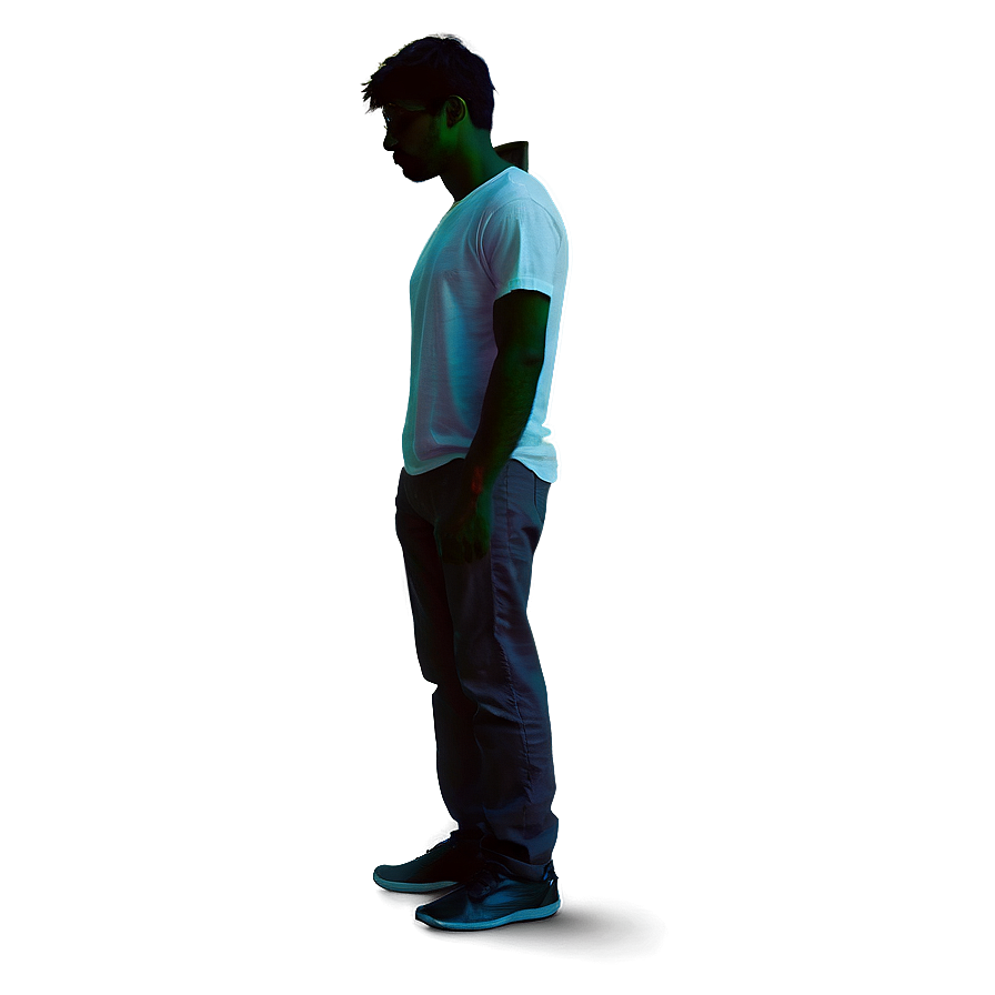 Sad Person In Dark Room Png 89 PNG Image