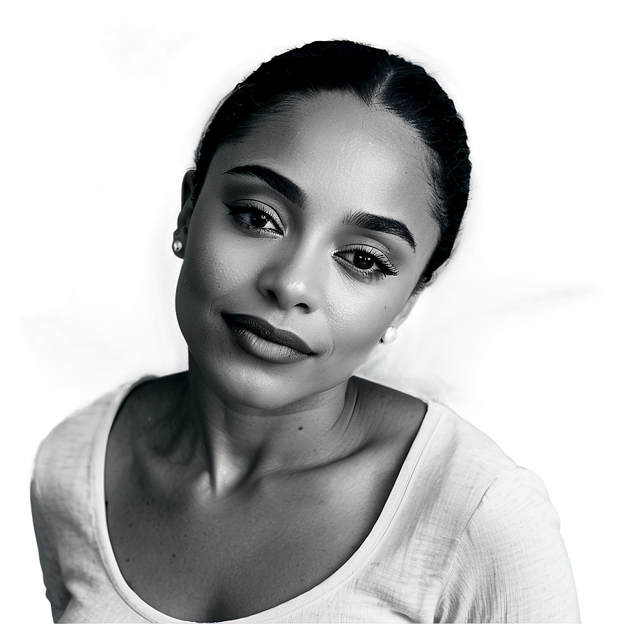 Sade In Black And White Png 57 PNG Image