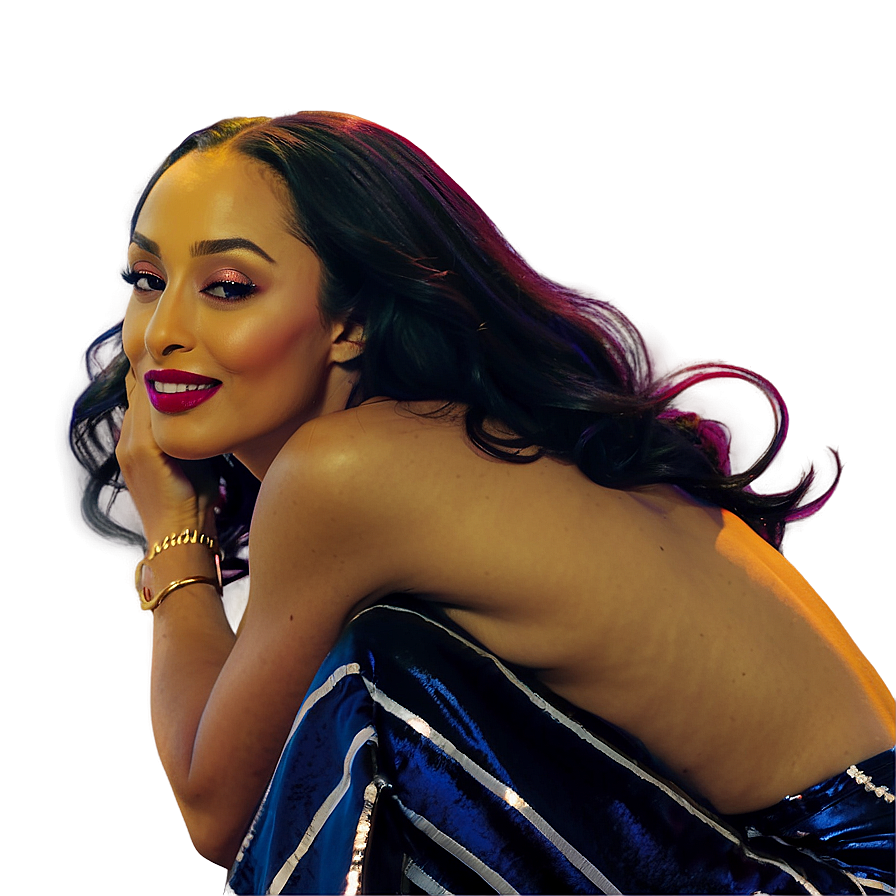 Sade's Glamorous Look Png 06242024 PNG Image