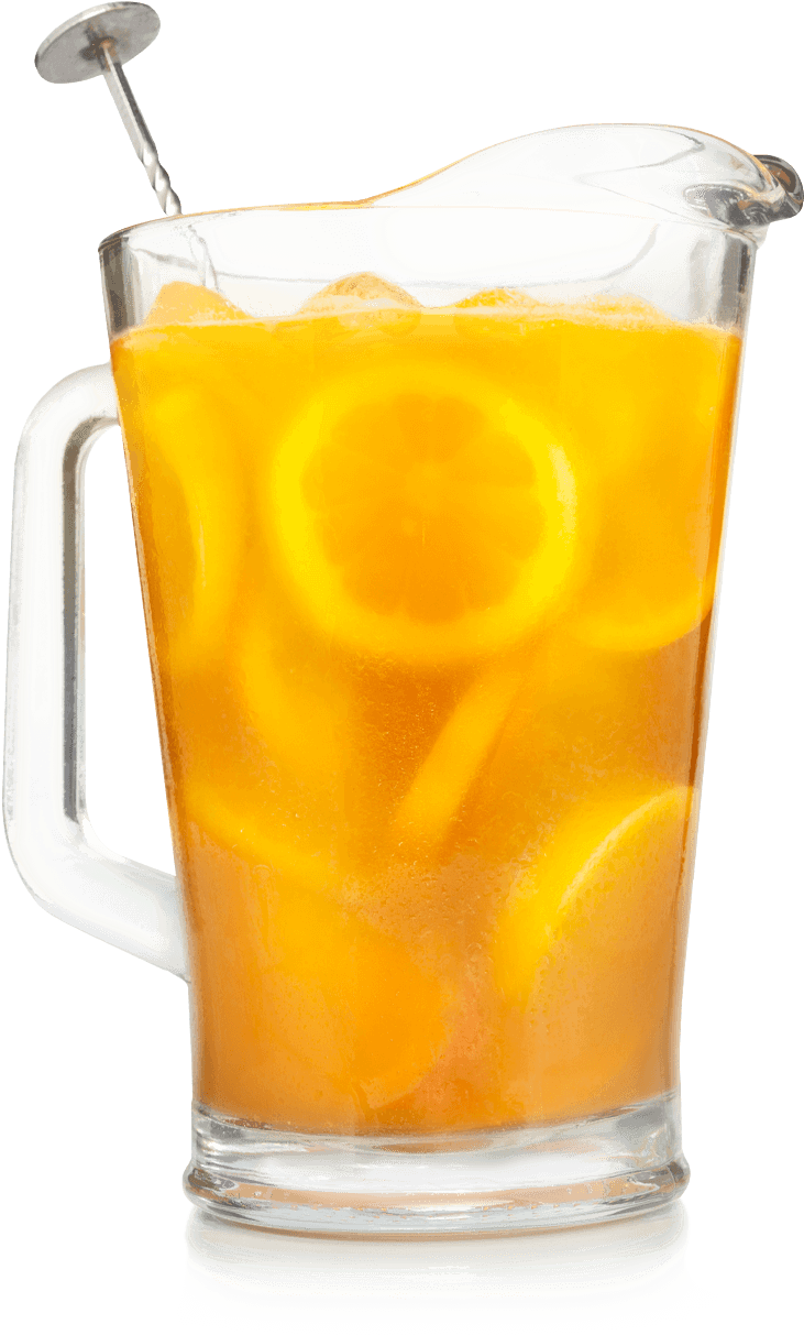 Saffron Infused Citrus Pitcher PNG Image