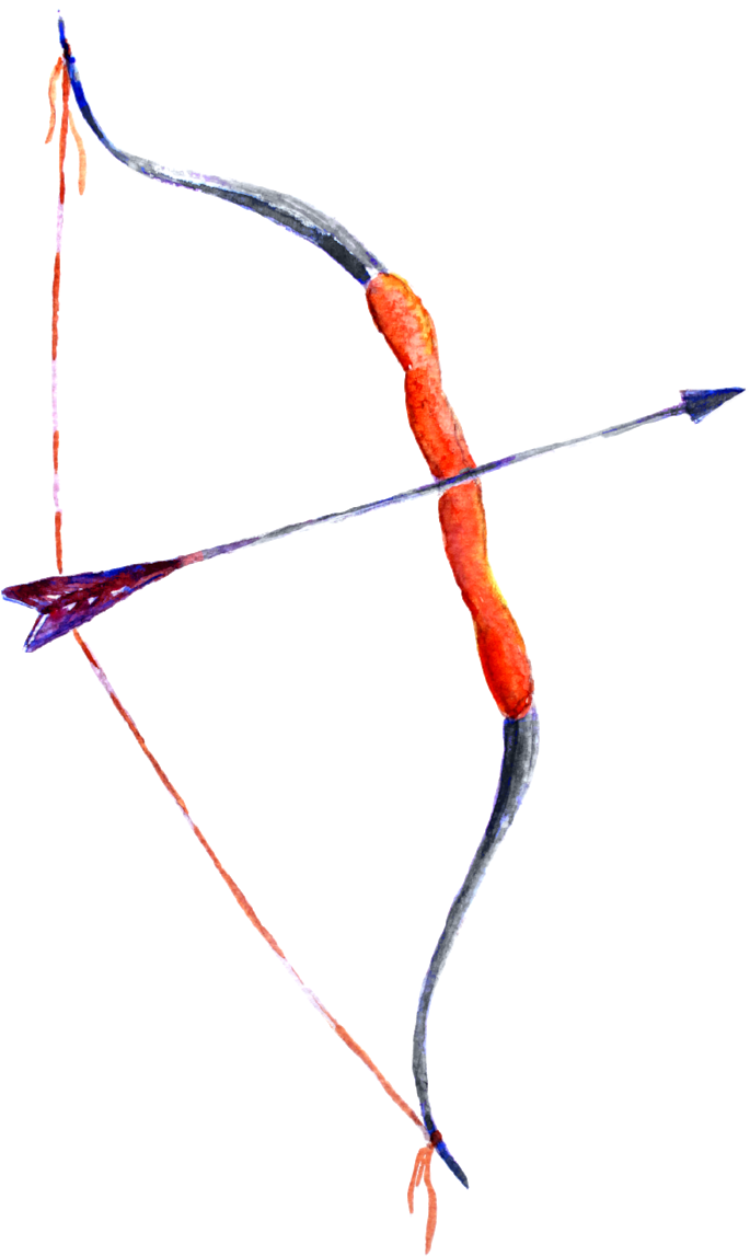 Sagittarius Archer Bowand Arrow PNG Image