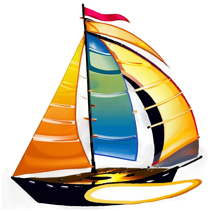 Sailboat Sunset Silhouette Png Cvi PNG Image