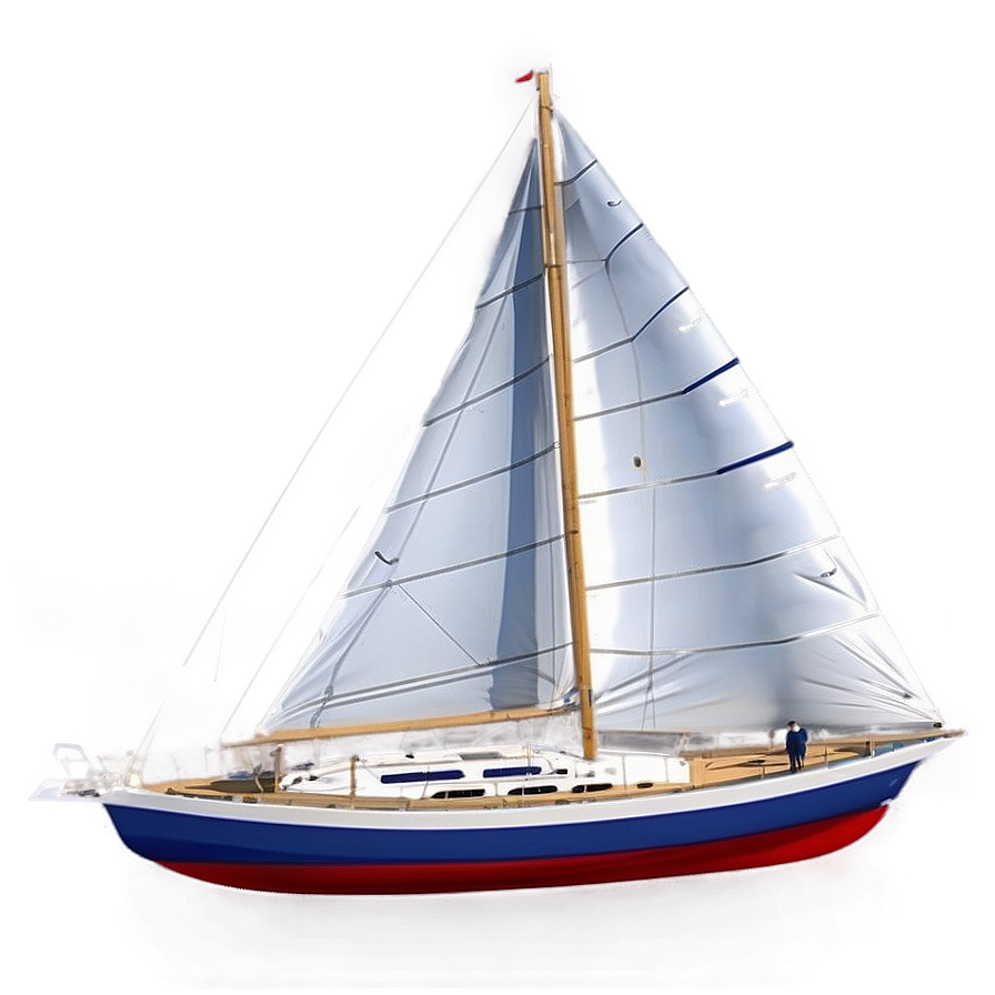 Sailboat Under Full Sail Png Nlj36 PNG Image