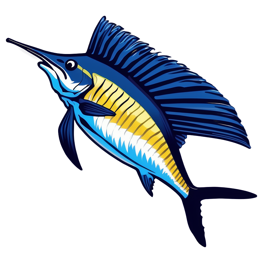 Sailfish Vector Art Png Ajl PNG Image