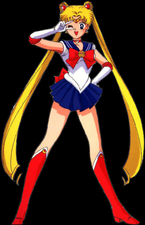 Sailor Moon Classic Pose PNG Image