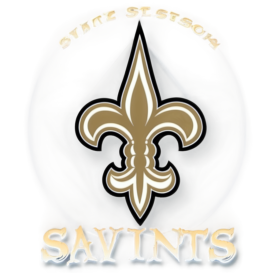 Saints Logo Fabric Png Iut93 PNG Image