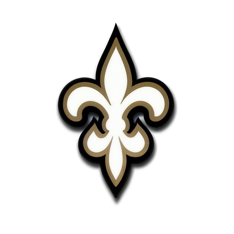 Saints Logo Texture Png 4 PNG Image