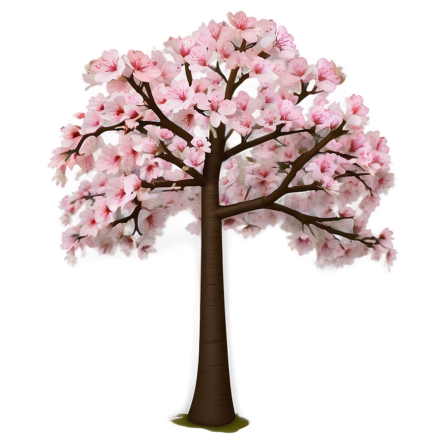 Sakura Tree In Early Spring Png Sal90 PNG Image