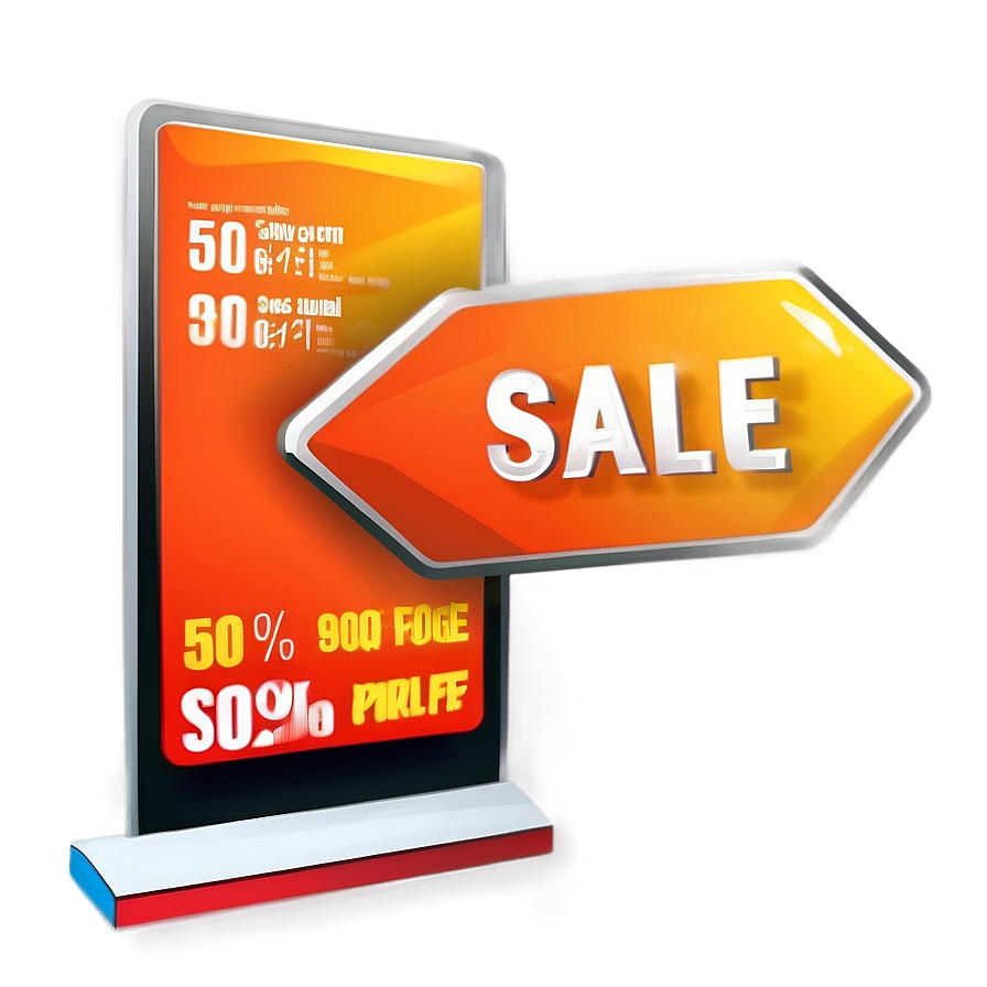 Sale Promotion Banner Png 4 PNG Image