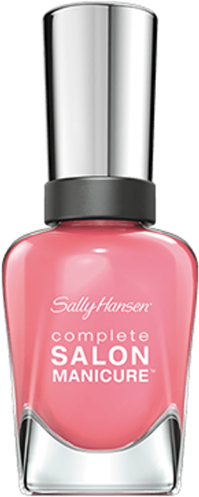 Sally Hansen Pink Nail Polish Bottle PNG Image