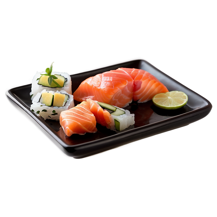 Salmon Sashimi Platter Png 05242024 PNG Image