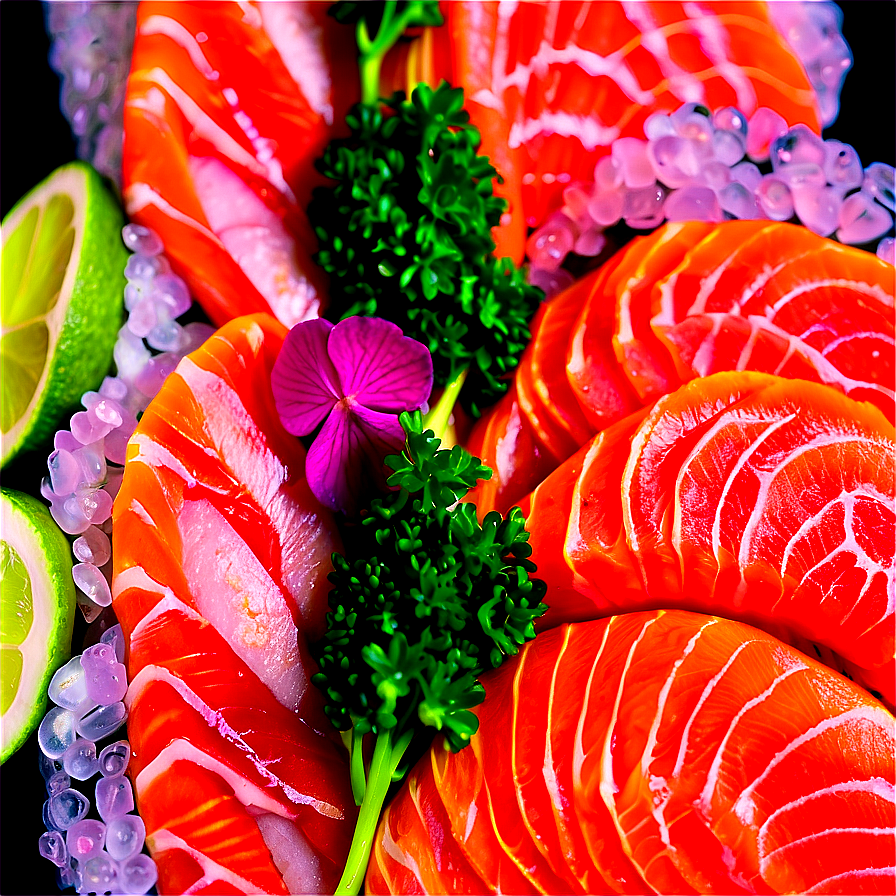 Salmon Sashimi Platter Png 71 PNG Image